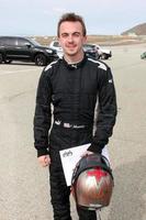 los angeles, 19 de marzo - frankie muniz en la sesión de entrenamiento de carrera de celebridades toyota pro en willow springs speedway el 19 de marzo de 2011 en rosamond, ca foto