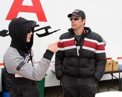 LOS ANGELES, MAR 19 - Kevin Jonas, Michael Trucco at the Toyota Pro Celebrity Race Training Session at Willow Springs Speedway on March 19, 2011 in Rosamond, CA photo