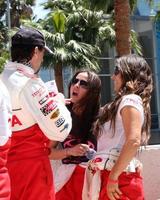 LOS ANGELES, APR 14 - Adrien Brody, Kate del Castillo, Jillian Reynolds at the 2012 Toyota Pro Celeb Race at Long Beach Grand Prix on April 14, 2012 in Long Beach, CA photo