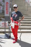 LOS ANGELES, APR 14 - Eileen Davidson at the 2012 Toyota Pro Celeb Race at Long Beach Grand Prix on April 14, 2012 in Long Beach, CA photo