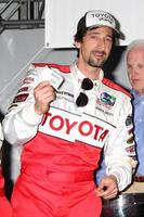 LOS ANGELES, APR 3 - Adrien Brody at the 2012 Toyota Pro Celeb Race Press Day at Toyota Long Beach Grand Prix Track on April 3, 2012 in Long Beach, CA photo