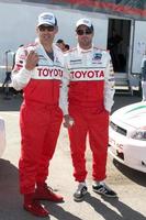 LOS ANGELES, APR 3 - Eddie Cibrian, Brody Jenner at the 2012 Toyota Pro Celeb Race Press Day at Toyota Long Beach Grand Prix Track on April 3, 2012 in Long Beach, CA photo