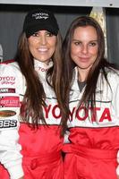 LOS ANGELES, APR 3 - Jillian Barberie Reynolds, Kate del Castillo at the 2012 Toyota Pro Celeb Race Press Day at Toyota Long Beach Grand Prix Track on April 3, 2012 in Long Beach, CA photo