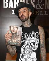 LOS ANGELES, OCT 20 - Travis Barker at the Travis Barker Bookisgning at the Basnes and Noble at The Grove on October 20, 2015 in Los Angeles, CA photo