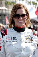 los angeles, 1 de abril - tricia helfer en el toyota grand prix de long beach pro celebrity race press day en long beach grand prix raceway el 1 de abril de 2014 en long beach, ca foto