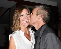 LOS ANGELES, APR 11 - Tricia Helfer, Jonathan Marshall at the Long Beach Grand Prix Foundation Gala at Westin Hotel on April 11, 2014 in Long Beach, CA photo