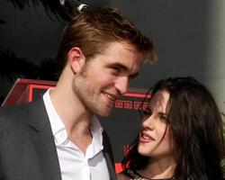 LOS ANGELES, NOV 3 - Robert Pattinson, Kristen Stewart at the Handprint and Footprint Ceremony for the Twilight Saga Actors at Grauman s Chinese Theater on November 3, 2011 in Los Angeles, CA photo