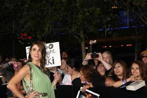 los angeles, 14 de noviembre - nikki reed llega al crepúsculo - estreno mundial de amanecer parte 1 en el teatro nokia en la live el 14 de noviembre de 2011 en los angeles, ca foto