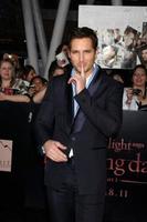 LOS ANGELES, NOV 14 - Peter Facinelli arrives at the Twilight - Breaking Dawn Part 1 World Premiere at Nokia Theater at LA LIve on November 14, 2011 in Los Angeles, CA photo