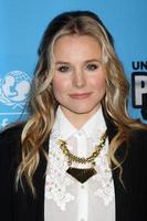 LOS ANGELES, MAR 15 - Kristen Bell arrives at the UNICEF Playlist With The A-List Concert at the El Rey Theater on March 15, 2012 in Los Angeles, CA photo