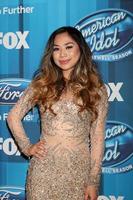 los angeles, 7 de abril - jessica sanchez en la llegada final de american idol en el dolby theater el 7 de abril de 2016 en los angeles, ca foto