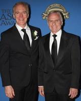 LOS ANGELES, FEB 14 - Richard Crudo, Grover Crisp at the 2016 American Society of Cinematographers Awards at the Century Plaza Hotel on February 14, 2016 in Century City, CA photo