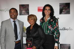 LOS ANGELES, JAN 29 - Terrell Fletcher, Angie Harmon, Sophia A Nelson at the An Evening with The Woman Code Event at the City Club on January 29, 2016 in Los Angeles, CA photo