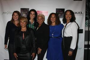 LOS ANGELES, JAN 29 - Lorraine Bracco, Sophia A Nelson, Angie Harmon, Karen Horne, Garcelle Beauvais at the An Evening with The Woman Code Event at the City Club on January 29, 2016 in Los Angeles, CA photo