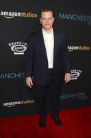 LOS ANGELES, NOV 14 - Matt Damon at the Manchester By The Sea at Samuel Goldwyn Theater on November 14, 2016 in Beverly Hills, CA photo