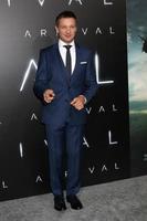 LOS ANGELES, NOV 6 - Jeremy Renner at the Arrival Premiere at Village Theater on November 6, 2016 in Westwood, CA photo