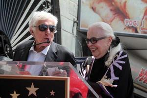 LOS ANGELES, APR 28 - Dick Van Dyke, Barbara Bain at the Bairbara Bain Hollywood Walk of Fame Star Ceremony at the Hollywood Walk of Fame on April 28, 2016 in Los Angeles, CA photo