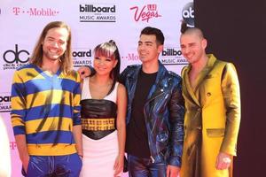 LAS VEGAS, MAY 22 - Jack Lawless, JinJoo Lee, Joe Jonas, Cole Whittle at the Billboard Music Awards 2016 at the T-Mobile Arena on May 22, 2016 in Las Vegas, NV photo