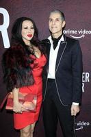 LOS ANGELES, DEC 12 - Perry Farrell, Etty Farrell at The Tender Bar Premiere at the TCL Chinese Theater IMAX on December 12, 2021 in Los Angeles, CA photo