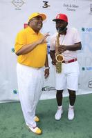 LOS ANGELES, MAY 2 - Roland Martin, Mike Phillips at the George Lopez Foundation s 15th Annual Celebrity Golf Tournament at Lakeside Golf Course on May 2, 2022 in Burbank, CA photo