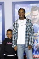 LOS ANGELES, FEB 12 - Wiz Khalifa, son Sebastian at the Sonic The Hedgehog Special Screening at the Village Theater on February 12, 2020 in Westwood, CA photo