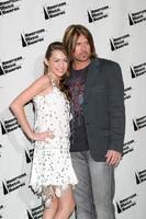 LOS ANGELES, NOV 21 - Billy Ray and Miley Cyrus at the American Music Awards 2006 at The Shrine Auditorium on November 21, 2006 in Los Angeles, CA photo