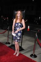 Rebecca Mader arriving at the World Premiere of American Identity at the samuel Goldwyn Theater at the Academy of Motion Picture Arts and Sciences in Beverly Hill, CA on
March 25, 2009 photo