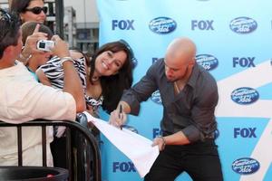 Chris Daughtry arriving at the Amerian Idol Season 8 Finale at the Nokia Theater in Los Angeles, CA on May 20, 2009 photo