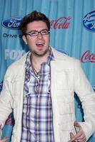 danny gokey llegando a la fiesta american idol top 13 en area en los angeles, ca el 5 de marzo de 2009 foto