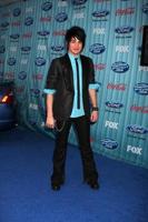 Adam Lambert arriving at the American idol Top 13 Party at AREA in Los Angeles, CA on
March 5, 2009 photo