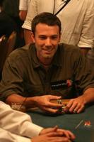 Ben Affleck playing poker at the 
Ante up for Africa Poker Tournament at the 2008 World Series of Poker, at the Rio All-Suite Hotel and Casino in
Las Vegas, NV
July 2, 2008
 2008 Kathy Hutchins Hutchins Photo