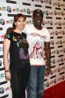 Co-hosts of the tournament, Annie Duke and Don Cheadle arriving at the Ante up for Africa Poker Tournament at the 2008 World Series of Poker, at the Rio All-Suite Hotel and Casino in
Las Vegas, NV
July 2, 2008
 2008 Kathy Hutchins Hutchins Photo