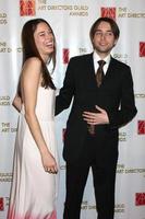 Vincent Kartheiser and Shanna Collins arriving at the Art Director s Guild Awards at the Beverly Hilton Hotel, in Beverly Hills, CA on 
February 14, 2009 photo