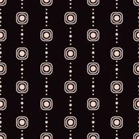 Dots and squares are a vertical vector pattern