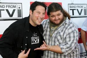 greg grunberg y jorge garcia banda de tv netflix concierto en vivo museo autry en griffith park los angeles, ca 9 de agosto de 2008 ©2008 kathy hutchins foto de hutchins