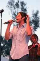 banda de zachary levi de tv netflix en vivo en el lugar concierto autry museo en griffith park los angeles, ca 9 de agosto de 2008 ©2008 kathy hutchins hutchins photo foto