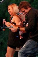 Hayden Panettiere  and  Bob Guiney Band From TV  Netflix Live  on Location ConcertAutry Museum in Griffith ParkLos Angeles, CAAugust 9, 20082008 Kathy Hutchins   Hutchins Photo