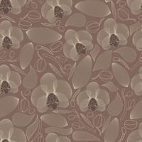 Orchids seamless vector pattern