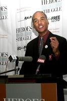 Phill WilsonThe Black AIDS Institue Press ConferenceKJLHIngelwood, CAFebruary 7, 20082008 Kathy Hutchins   Hutchins Photo
