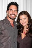 Don Diamont  and  Heather Tom at the Bold  and  the Beautiful Fan Club Luncheon  at the Sheraton Universal Hotel in  Los Angeles, CA on August 29, 20092009 Kathy Hutchins   Hutchins Photo