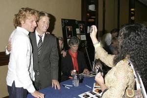 Brad Bell, Ronn Moss and fansBold  and  the Beautiful Fan LuncheonUniversal Sheraton HotelLos Angeles,  CAAug 25, 20072007 Kathy Hutchins   Hutchins Photo