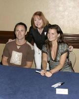 William deVry  and  Heather Tom, and fansBold  and  the Beautiful Fan LuncheonUniversal Sheraton HotelLos Angeles,  CAAug 25, 20072007 Kathy Hutchins   Hutchins Photo
