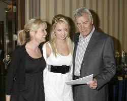 Laurette, Molly,  and  John McCookBold  and  the Beautiful Fan LuncheonUniversal Sheraton HotelLos Angeles,  CAAug 25, 20072007 Kathy Hutchins   Hutchins Photo