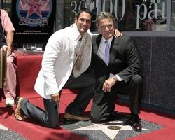 Don Diamont  and   Eric BraedenEric Braeden receives a star on the Hollywood Walk of FameLos Angeles, CAJuly 20, 20072007 Kathy Hutchins   Hutchins Photo