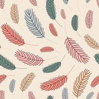 Feathers seamless pattern. Pattern with feathers. photo