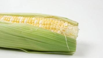 Corn cob cloese up video