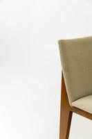 detail chair, solid wood and textile furniture, chair design, mexico photo