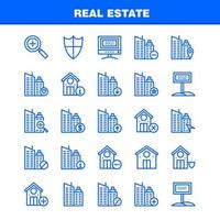 Real Estate Line Icon Pack For Designers And Developers Icons Of Real Estate Help Home House Info Real Estate Vector