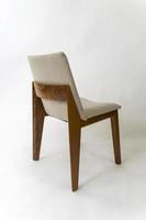 detail chair, solid wood and textile furniture, chair design, mexico photo
