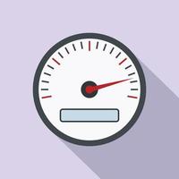 Speedometer flat icon vector